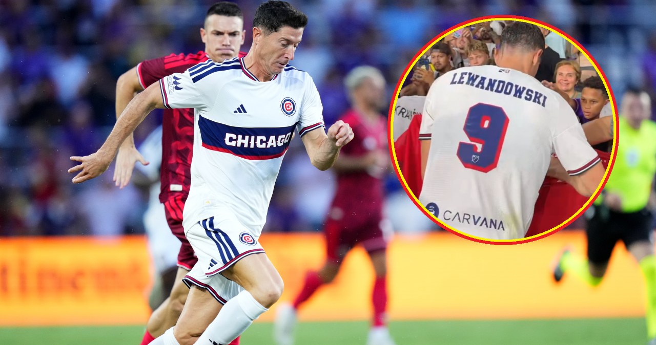 Lewandowski z golem, tuż po meczu takie zachowanie. MLS pokazało nagranie