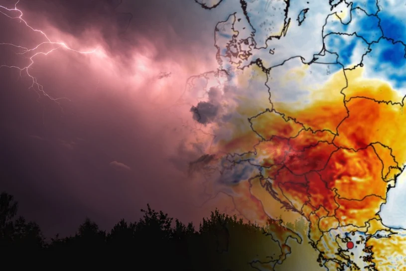 Dangerous storms with gusts up to 80 km/h and temperatures above 30°C forecast for Poland