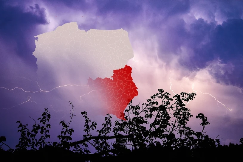Violent storms head for southern Poland — winds above 100 km/h and emergency alerts issued