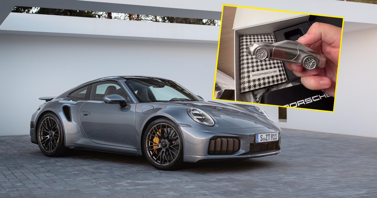 Co Książulo dostał z Porsche? Gratisy pokazał w internecie