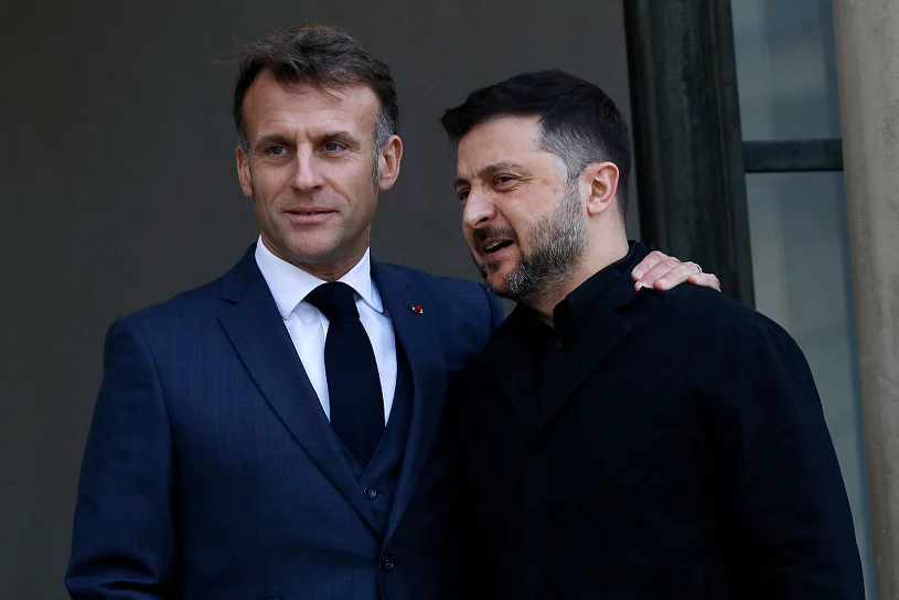 Macron oburzony po ataku Rosji, decyzja zapadła. "Rozmawiałem z Zełenskim"
