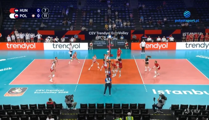 "Biało-Czerwone" pewnie pokonały Węgierki 3:0. Najlepsze ataki meczu [WIDEO]
