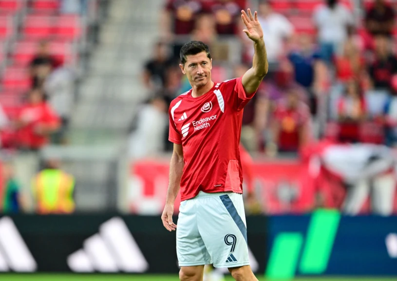 Chicago Fire draw 1:1 with NY Red Bulls; Lewandowski comes off bench