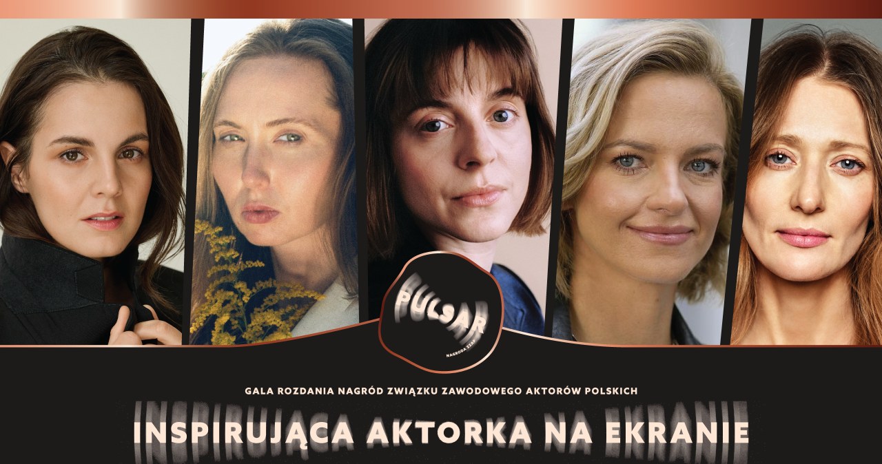 Najbardziej inspirujące aktorki i aktorzy w Polsce? Oto lista nominowanych
