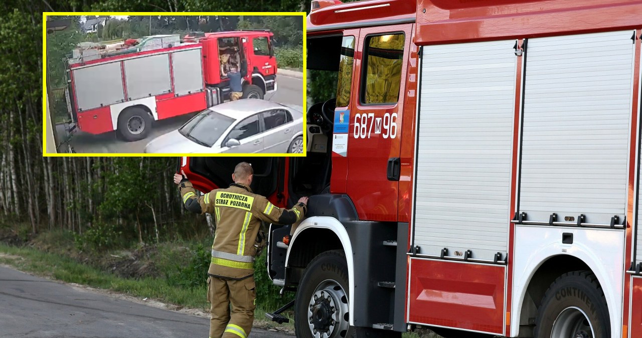 Trzy minuty od syreny do wyjazdu. Nagranie druhów OSP zachwyciło Polskę