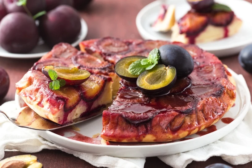 Teściowa nauczyła mnie tej techniki. Skarmelizowane owoce smakują obłędnie