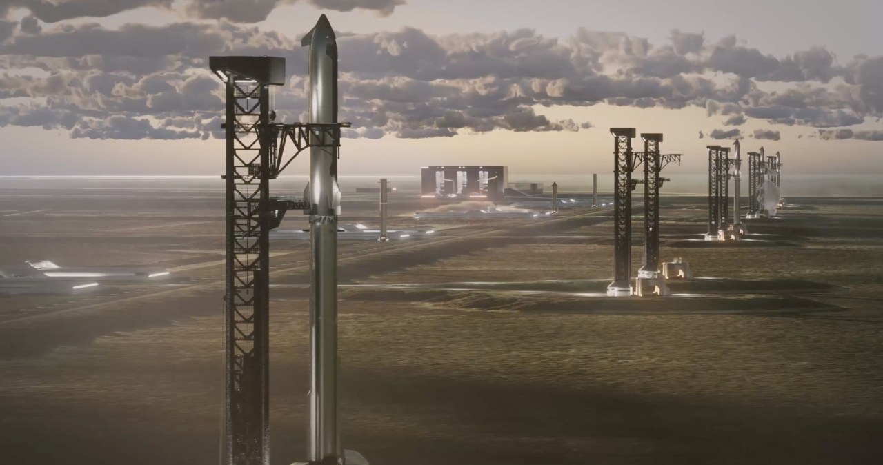 SpaceX ogłasza megainwestycję. choćby tysiąc startów rakiety Starship
