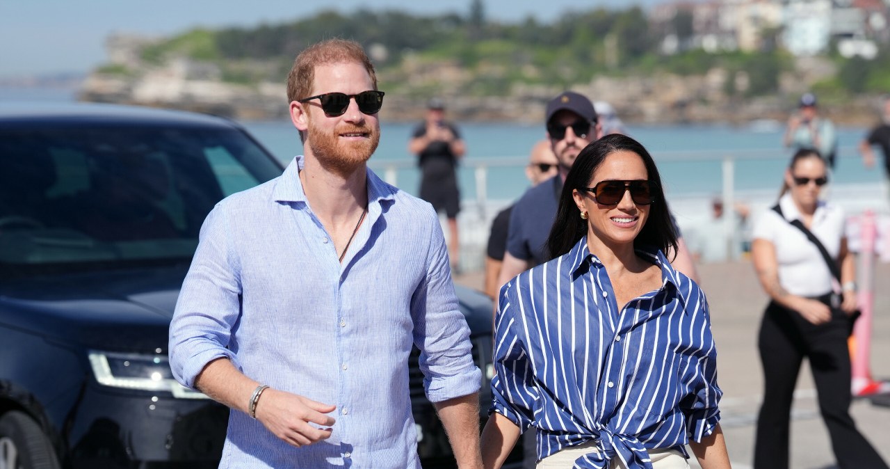 Meghan i Harry są już w Anglii. Prywatny samolot wylądował na lotnisku