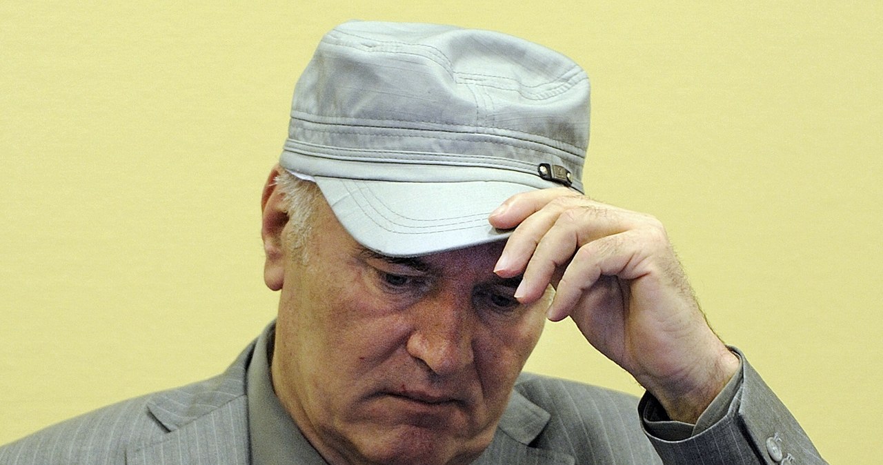 Nie żyje Ratko Mladić. "Kat Srebrenicy" zmarł w więzieniu