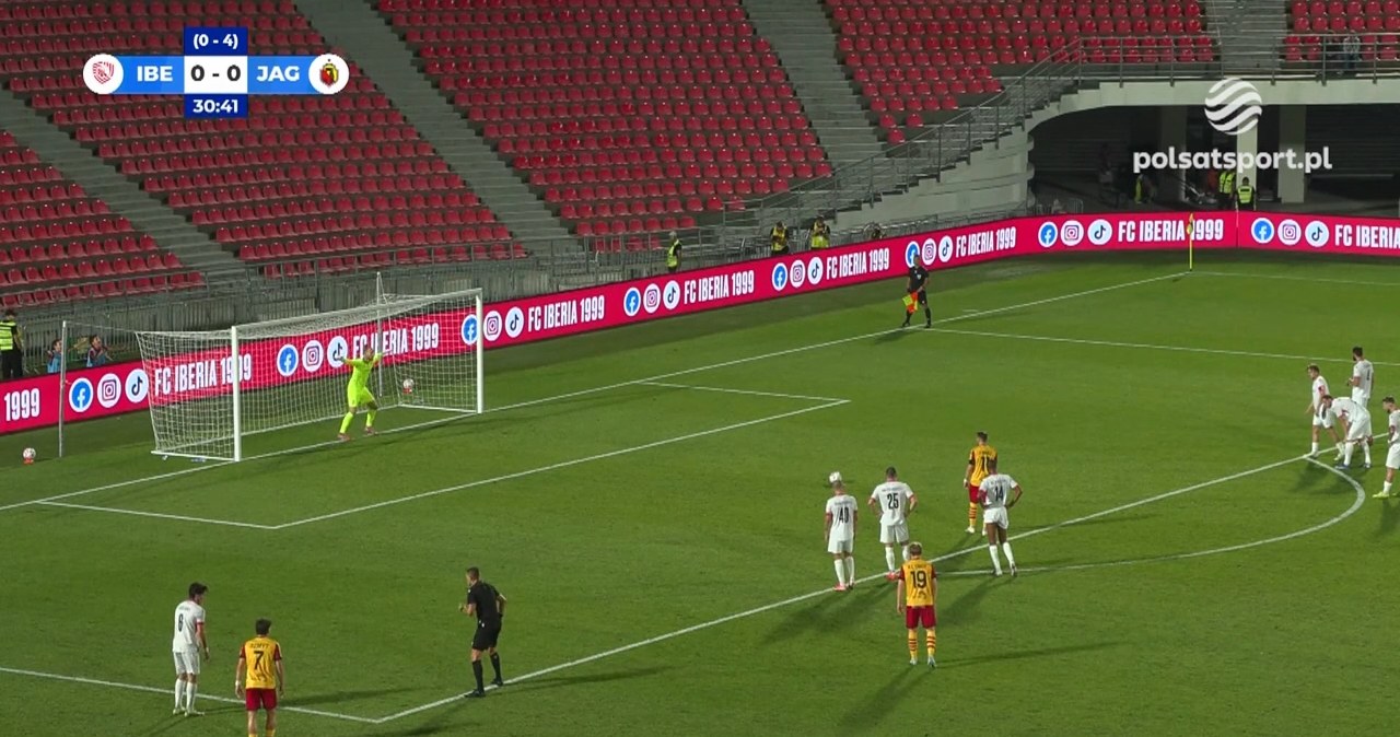 Jagiellonia wygrywa w Gruzji i pieczętuje awans do LE. Skrót meczu [WIDEO]