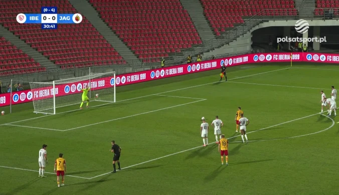 Jagiellonia wygrywa w Gruzji i pieczętuje awans do LE. Skrót meczu [WIDEO]