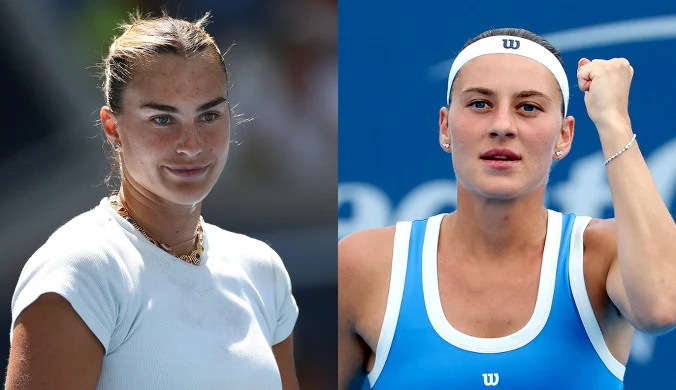Sabalenka dostała przekaz od Kostiuk. Popis Ukrainki na Arthur Ashe Stadium