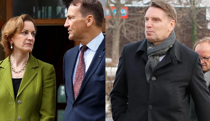 Rzadki widok. Sikorski pochwalił się nowym zdjęciem z żoną, i się zaczęło
