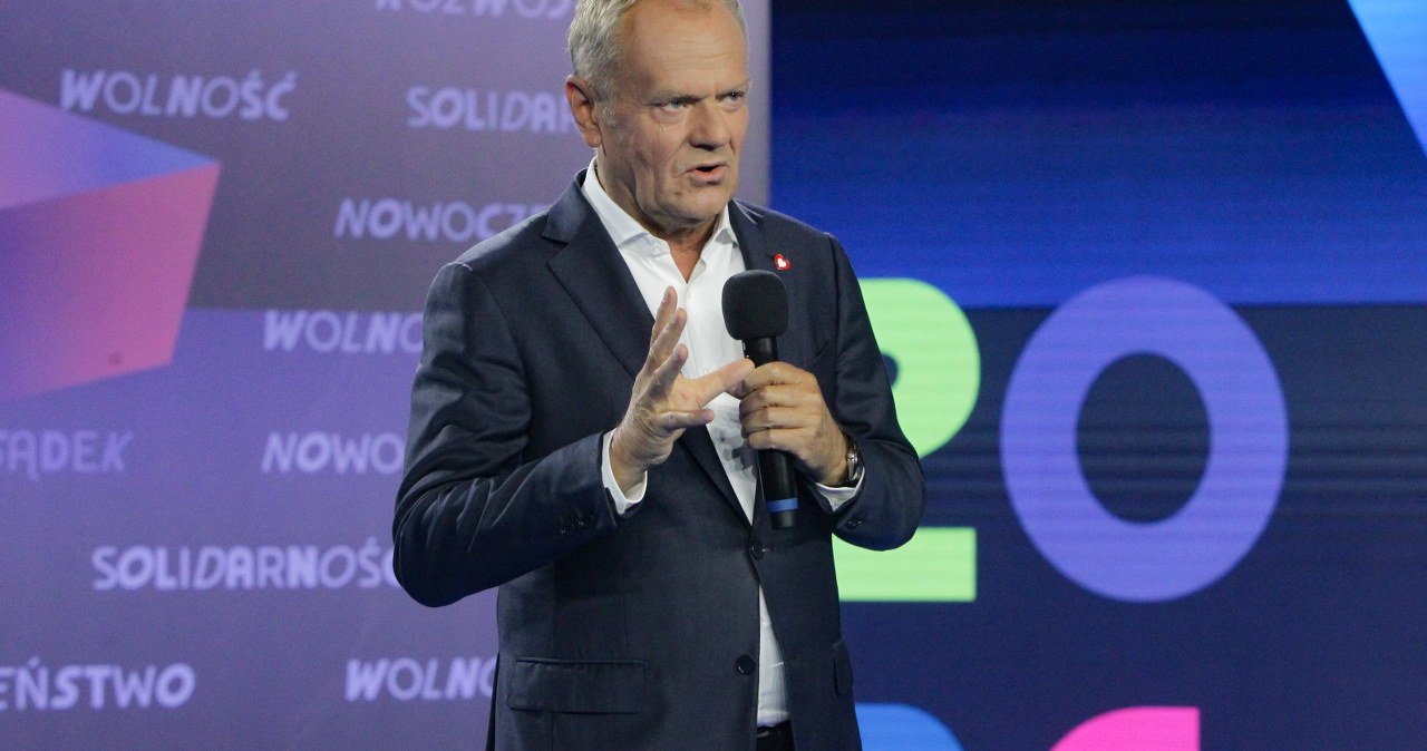 Dwa trudne pytania do Tuska. Premier poprosił o chwilę do namysłu