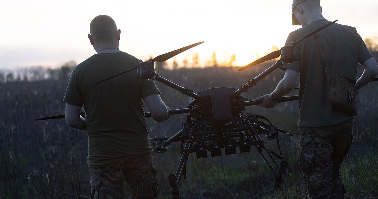 Wojna na Ukrainie. Kijów chce zdominować rynek dronów. Budanow wyjaśnia Wojna na Ukrainie. Kijów chce zdominować rynek dronów. Budanow wyjaśnia