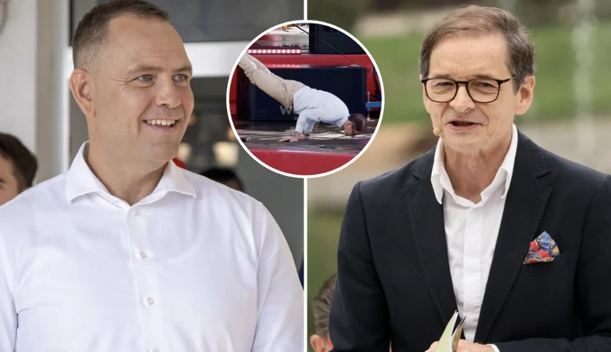 Babiarz zrobił show na spotkaniu u Nawrockiego. Nagranie obiegło sieć