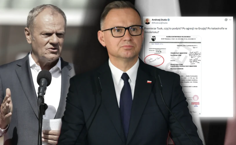 Tusk rozgniewał Dudę. Były prezydent opublikował zdjęcie i dokument