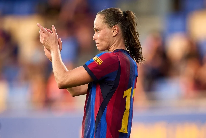 Ewa Pajor strzela w debiucie sezonu — Barca Femeni rozgromia rywala