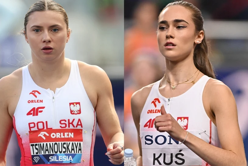 Kuś pobiegła obok Cimanouskiej w Olsztynie; padł rekord Polski Bukowieckiej na 150 m