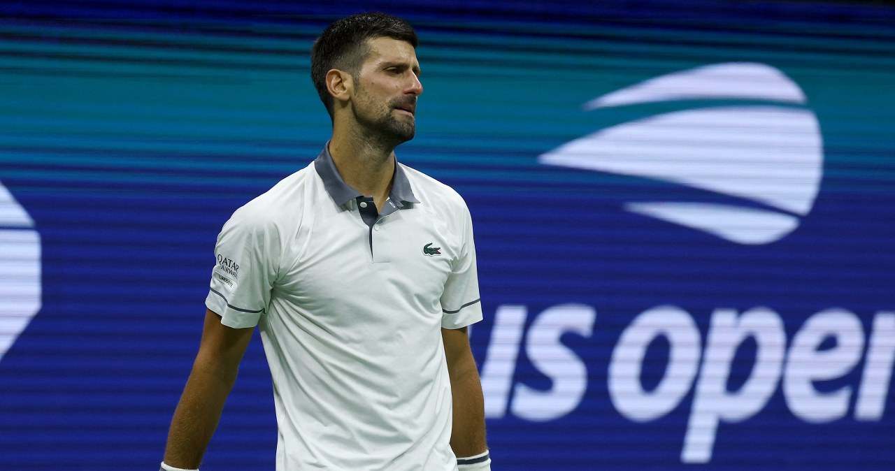 Smutne sceny na US Open. Djoković we łzach po sensacyjnej porażce