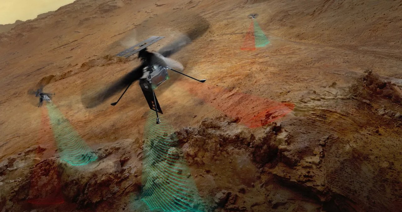 NASA wyśle nowe helikoptery na Marsa. Misja Skyfall ma nowego partnera