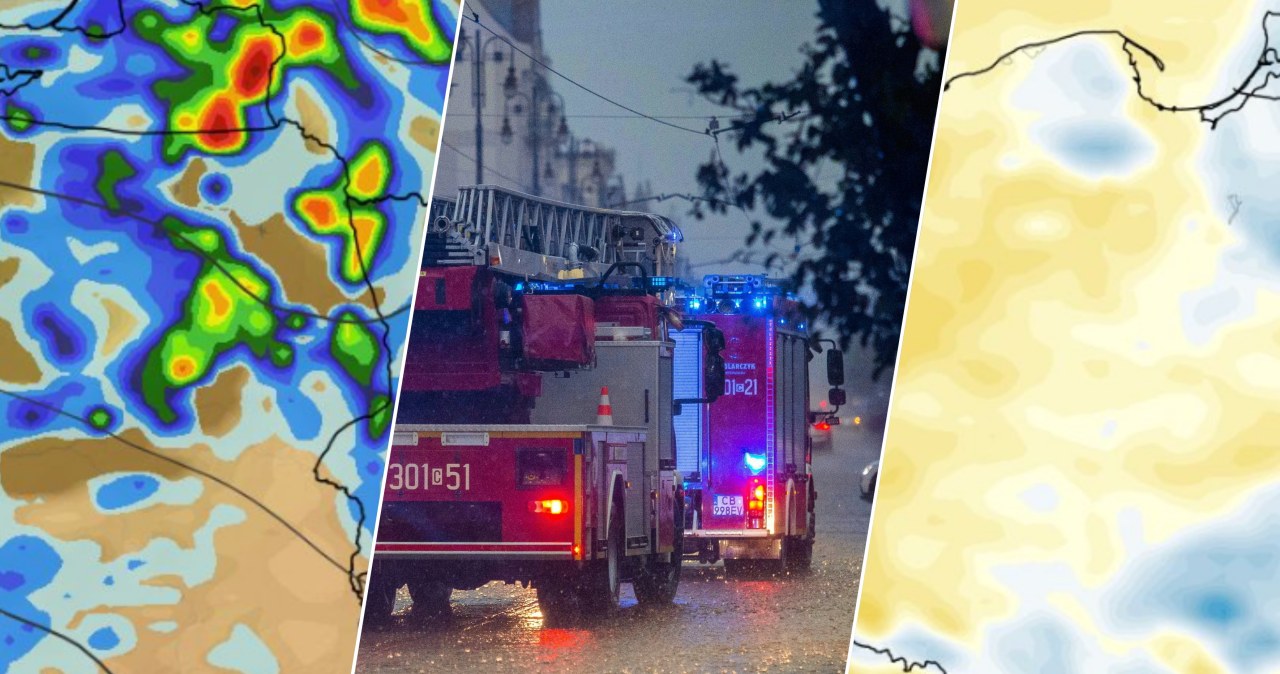 Dzień po dniu będzie padać. Cały tydzień bardziej jesienny niż letni