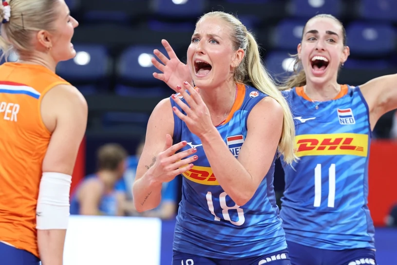 Netherlands reach volleyball Euro quarterfinals, await Poland or Portugal