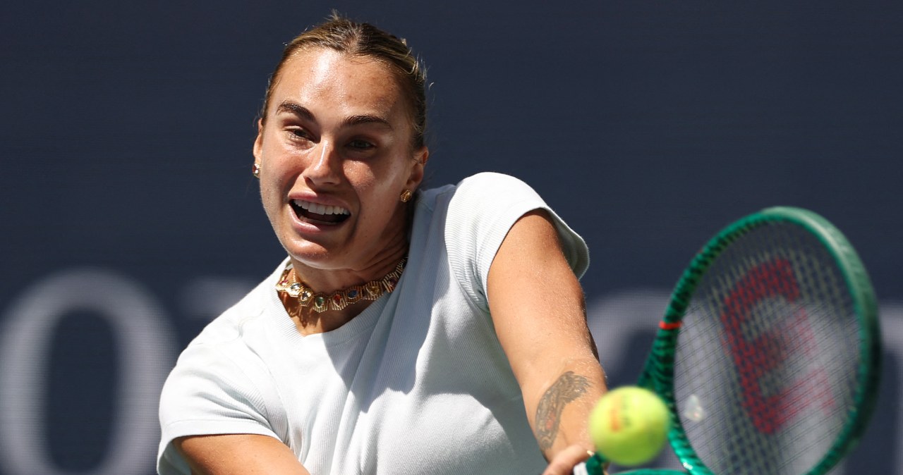 Sabalenka przegrywała 2:3 30-40 w 2. secie. Koniec meczu 20 minut później