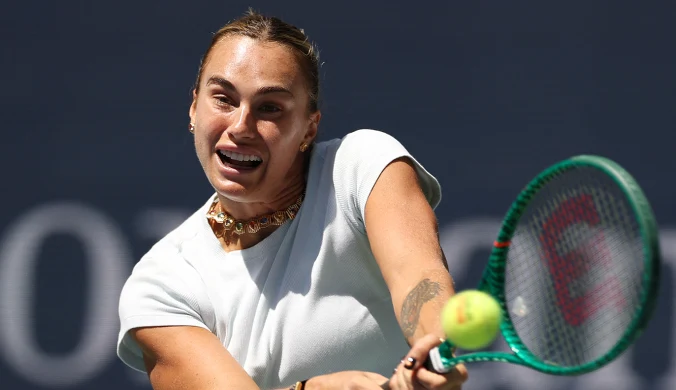 Sabalenka przegrywała 2:3 30-40 w 2. secie. Koniec meczu 20 minut później