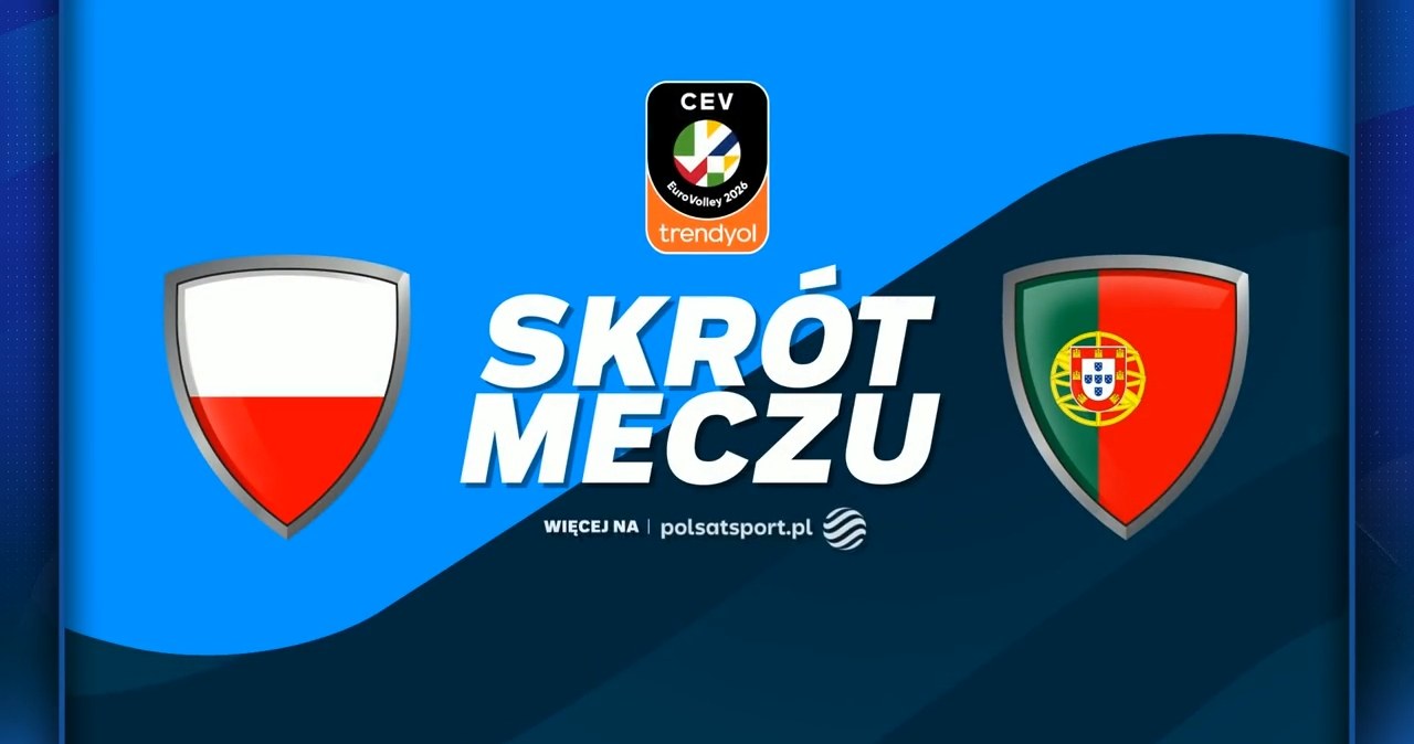 Polska - Portugalia. Skrót meczu. WIDEO