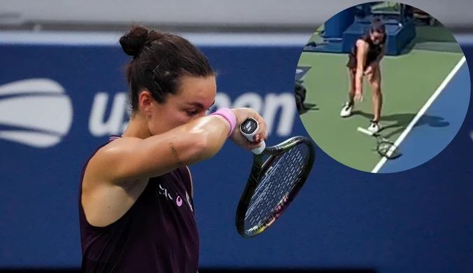 Zacięty bój na US Open, na koniec wpadła w szał. Sceny na korcie