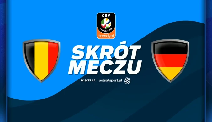 ME siatkarek 2026. Belgia - Niemcy. Skrót meczu. WIDEO