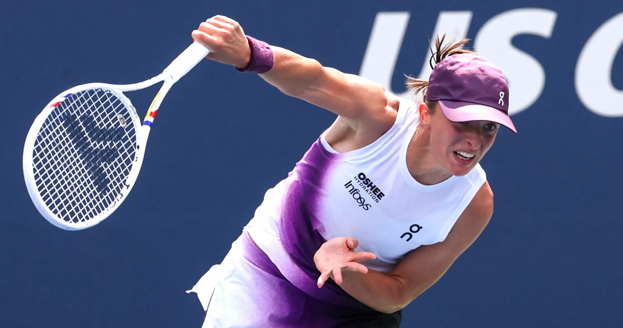 Iga Świątek - Qinwen Zheng w IV rundzie US Open 2026. Relacja na żywo