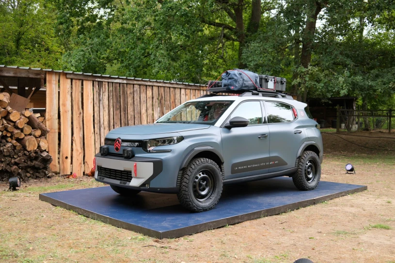 Citroen C3 Aircross w wersji dla marynarki. Wnętrze jak na okręcie
