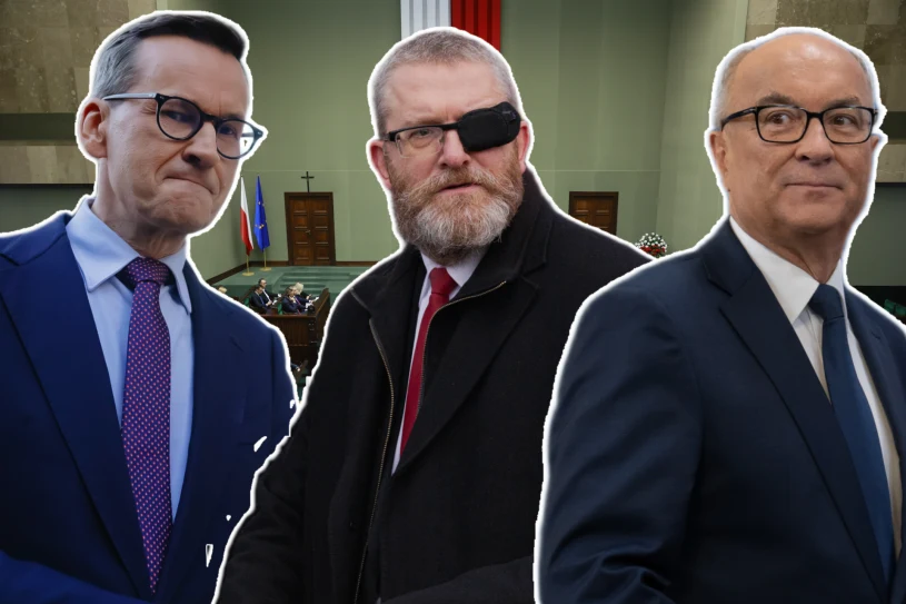 Przetasowania tuż za podium, KO bez powodów do radości. Jest nowy sondaż