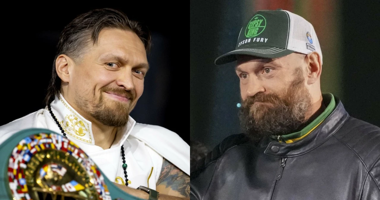 Zdjęcie do aktualności: Będzie trzecie starcie Usyk - Fury? Tajemnicza wypowiedź sztabu Ukraińca