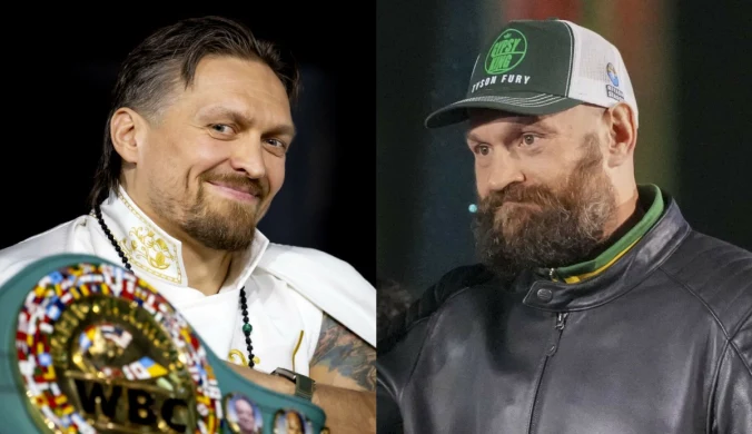Będzie trzecie starcie Usyk - Fury? Tajemnicza wypowiedź sztabu Ukraińca