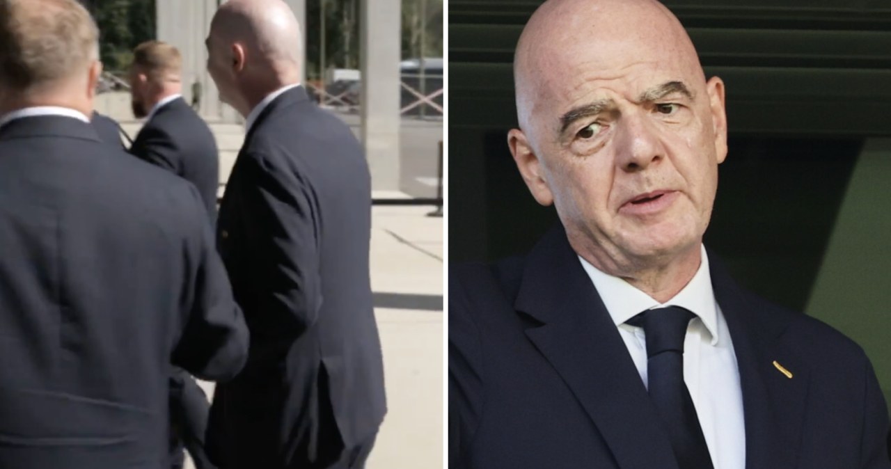 Szef FIFA dostał w Polsce niewygodne pytanie. Nagrali jego reakcję