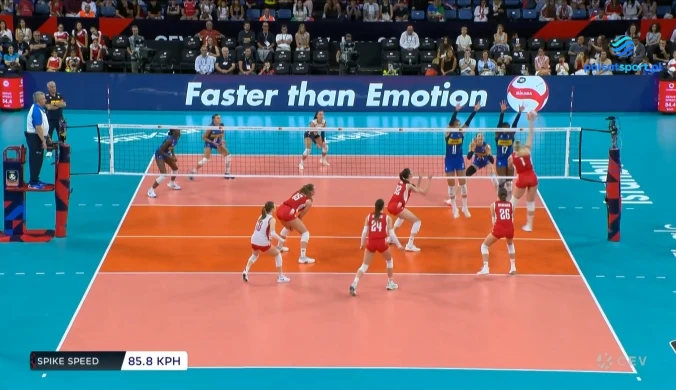 To ona była liderką Polek w starciu z Włoszkami. Spójrz, jak sobie radziła