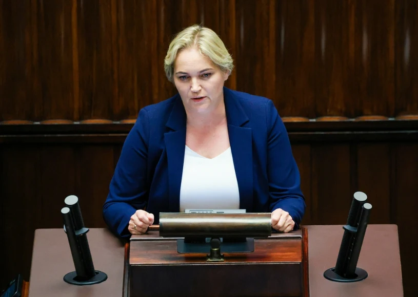 "Jedyny język, jaki rozumieją". Chorosińska komentuje szczekanie w Sejmie