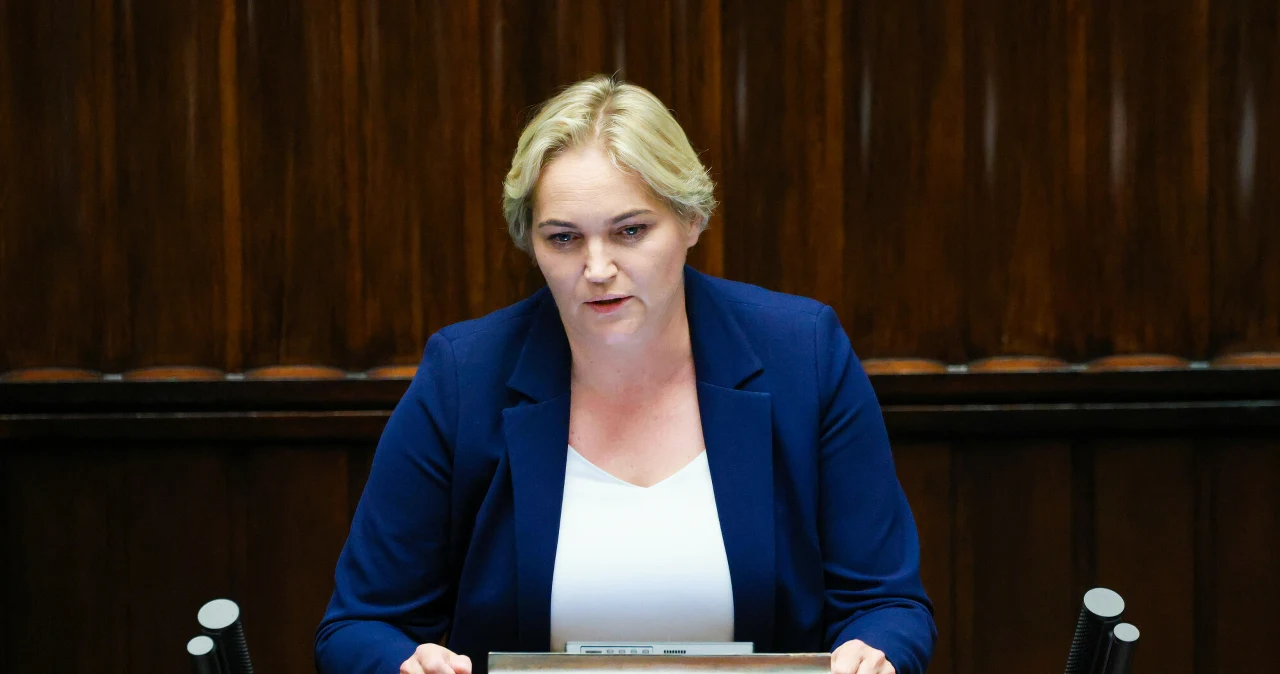 Zdjęcie do aktualności: "Jedyny język, jaki rozumieją". Chorosińska komentuje szczekanie w Sejmie