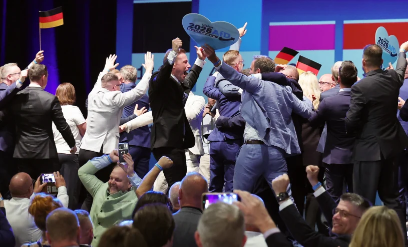 "Brunatna fala" i "nokaut". Polscy politycy komentują zwycięstwo AfD