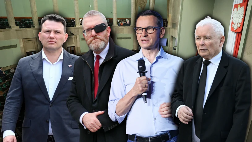 Konfederacje w centrum uwagi, nowy sondaż. Polacy wskazali lepszą koalicję