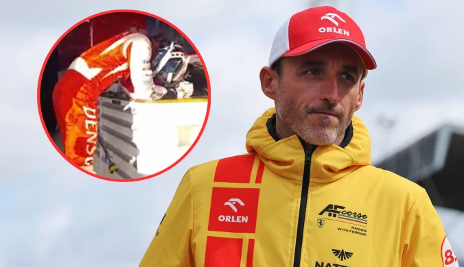 12 minut do końca i awaria lidera. Kubica też nie miał szczęścia