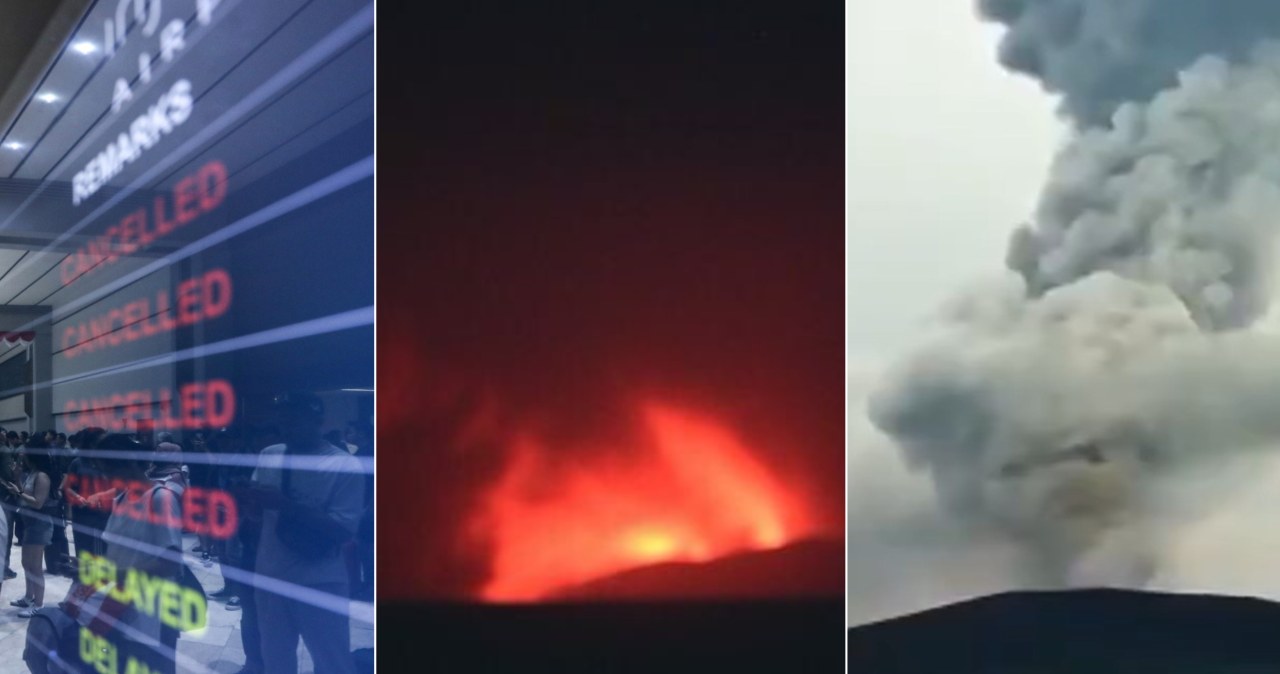 "Dziecko Krakatau" uziemiło setki tysięcy podróżnych. Będą wywoływać deszcz