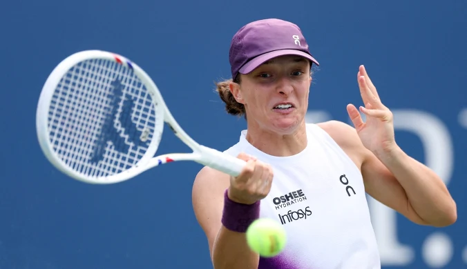 Świątek z 5:0 na 5:7 w meczu z Zheng. Zaskakująca niemoc Polki na US Open