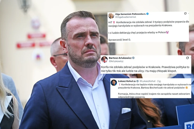 Zwrot ws. Bartosza Bocheńczaka. Fala komentarzy w sieci