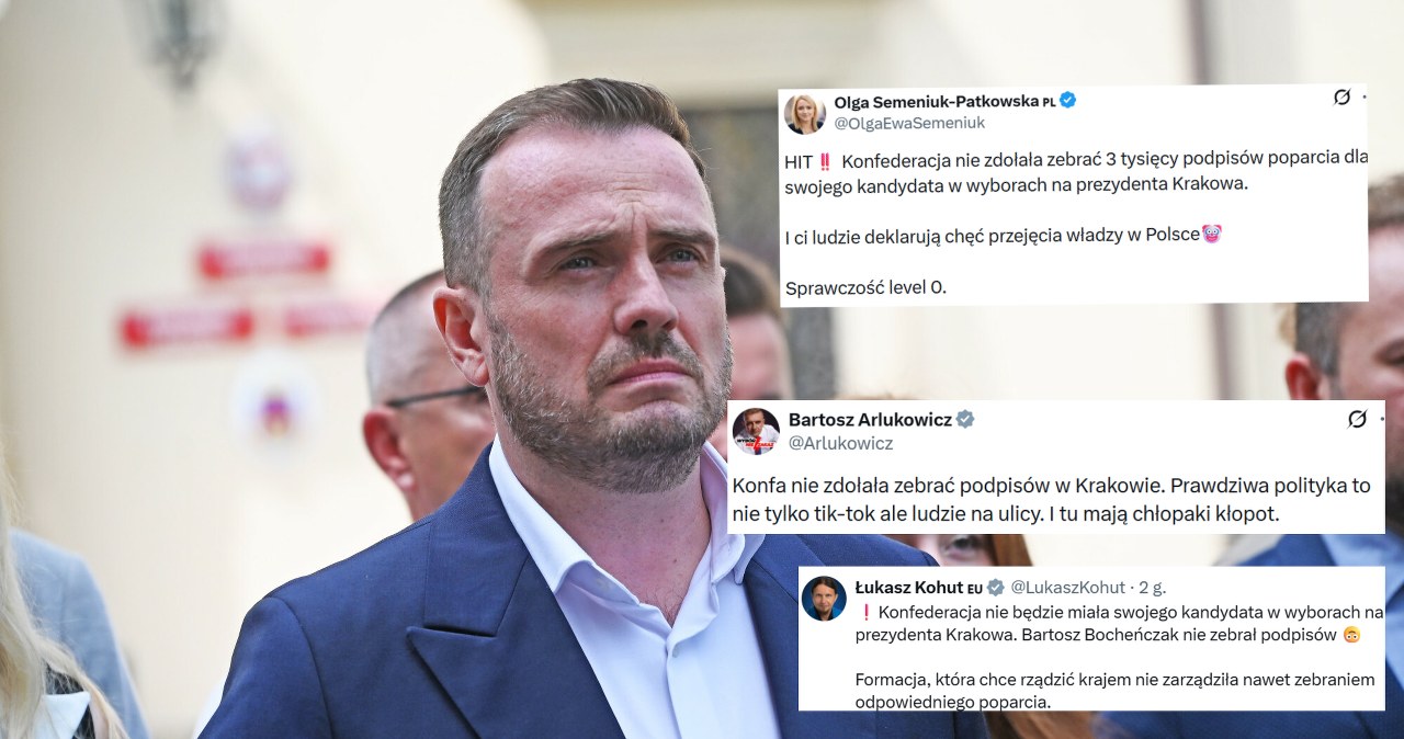 Zwrot ws. Bartosza Bocheńczaka. Fala komentarzy w sieci