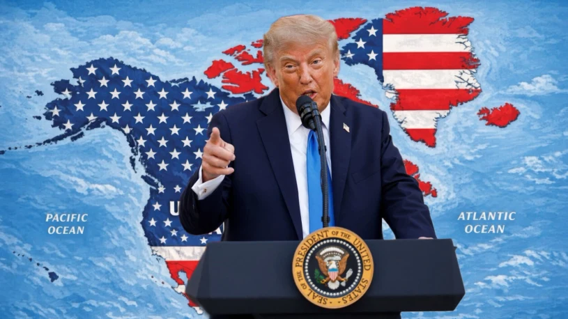 Kolejny zaskakujący pomysł Trumpa. Pokazał nową "mapę"