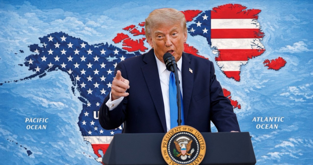 Kolejny zaskakujący pomysł Trumpa. Pokazał nową "mapę"